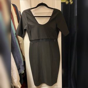 Black Dress with short sleeves